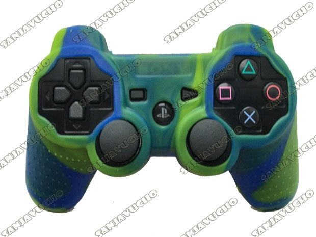 &+ FUNDA SILICONA JOYSTICK PS3 SURTIDAS CAMUFLADAS